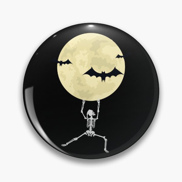 Item preview, Creepy Bat Silhouette Under the Moon – Halloween Graphic Tee designed and sold by MP-GRAPHIXS.