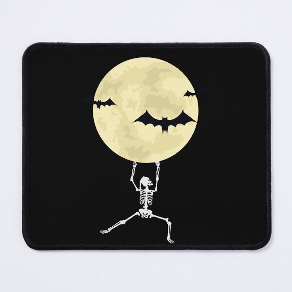 Item preview, Creepy Bat Silhouette Under the Moon – Halloween Graphic Tee designed and sold by MP-GRAPHIXS.