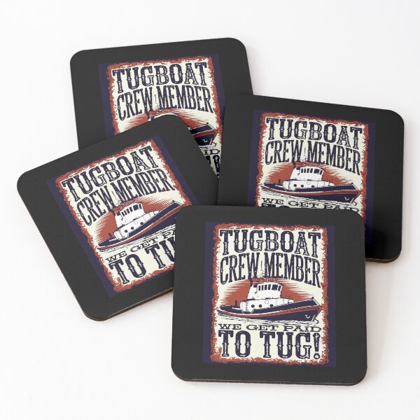 Item preview, Tugboat Crew Member - We Get Paid to Tug designed and sold by FunnyWittyWares.