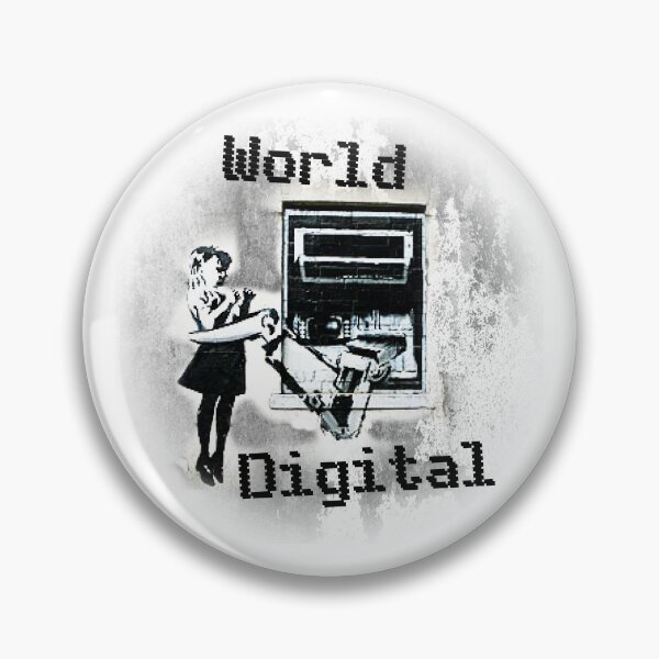 Item preview, World Digital - Banksy Parody designed and sold by OurHomeImages.