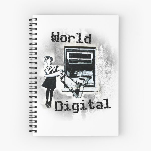 Item preview, World Digital - Banksy Parody designed and sold by OurHomeImages.
