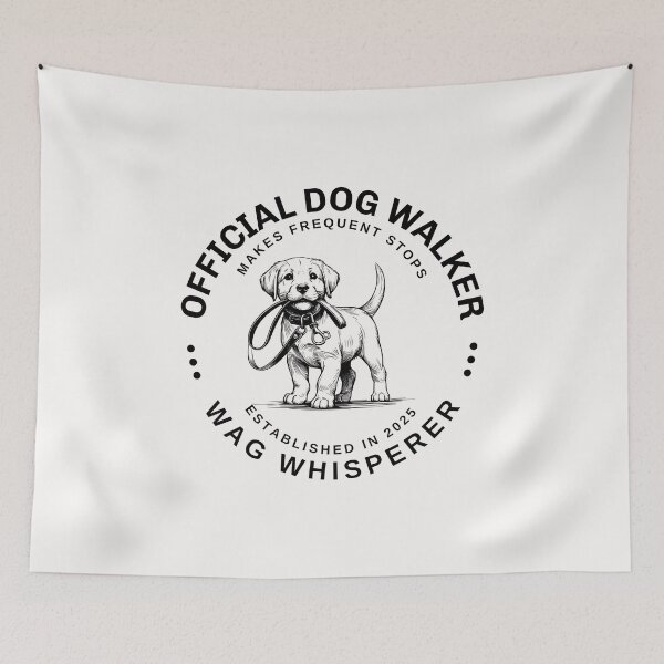Item preview, Dog Walker Appreciation, National Dog Walking, Pup Lovers, Canine Walker Gift, Pup Walking Day Merch designed and sold by Orens POD.