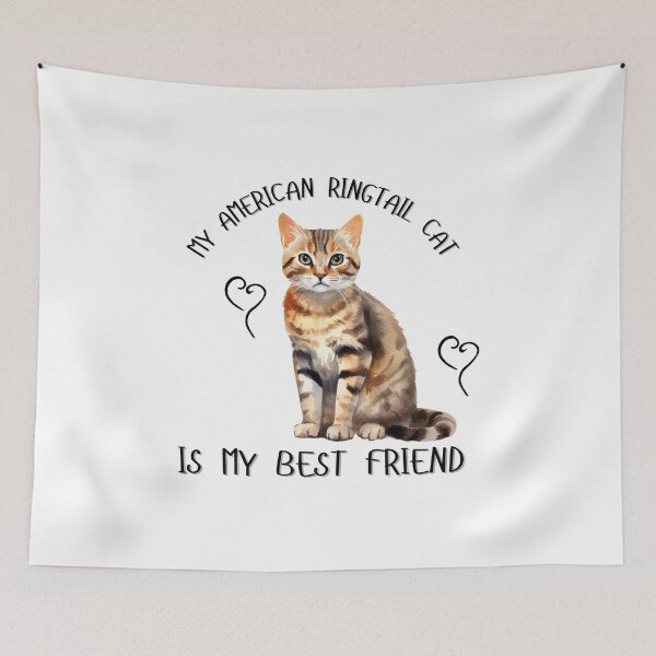 Item preview, My American Ringtail Cat Is My Best Friend designed and sold by Viikis.