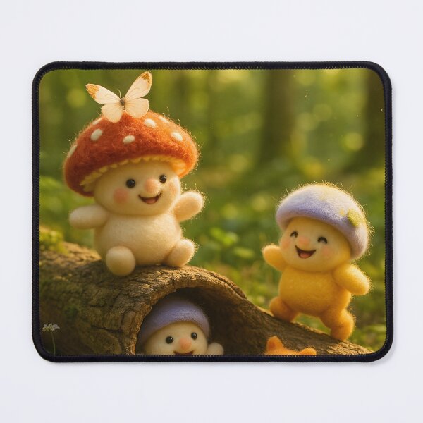 Item preview, Playing in the Woods - Full designed and sold by Happy Lil Mushroom People.