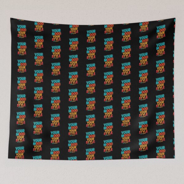 Item preview, Your Mood Your Style – Colorful Typography Design designed and sold by Kalpa.