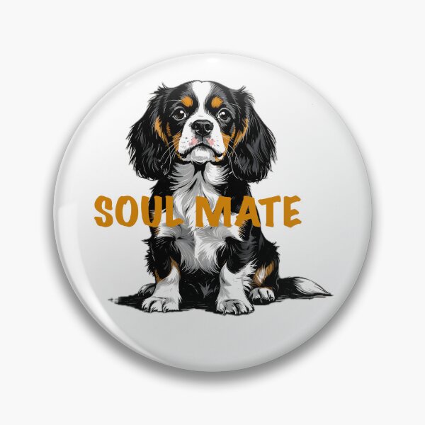 Item preview, King Charles spaniel designed and sold by Soulstuff.