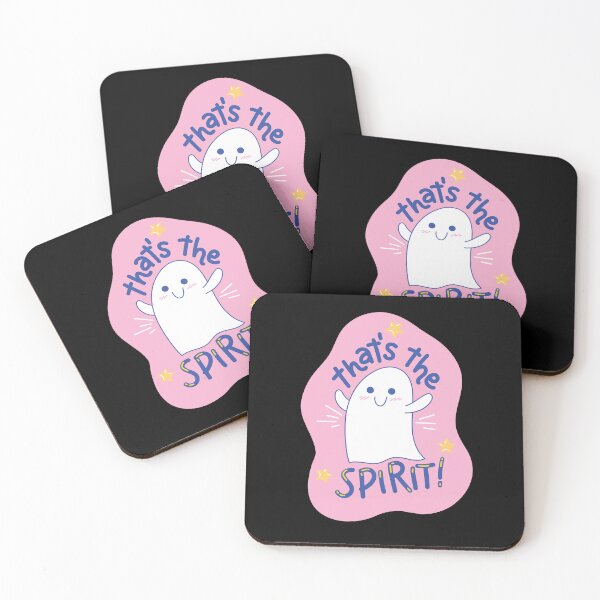 Item preview, Thats The Spirit Cute Halloween Ghost designed and sold by AESTHETISCAPES.