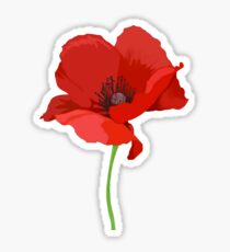 Mohn Sticker