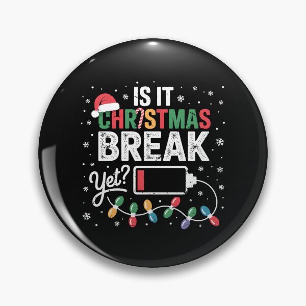 Item preview, Is It Christmas Break Yet Funny Low Battery Teacher Women Men designed and sold by clothesy7.