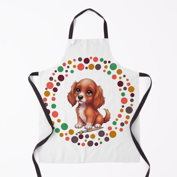 Artikelvorschau, Feiern Sie den Dot Day mit meinem Irish Setter | Bunte Hundekunst entworfen und verkauft von The Real Life Symphony.