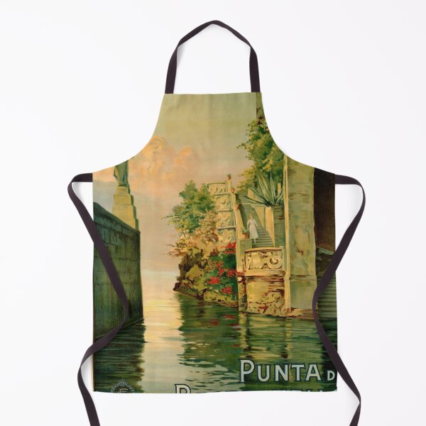 Item preview, Vintage Travel Poster | Punta di Balbianello | Lake Como Art | Italian Architecture & Nature | Early 20th Century Style | Art Nouveau designed and sold by artofuniverse.
