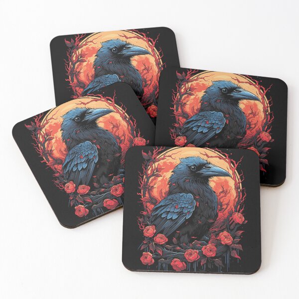 Item preview, Crow Red designed and sold by MuskegonWitches.