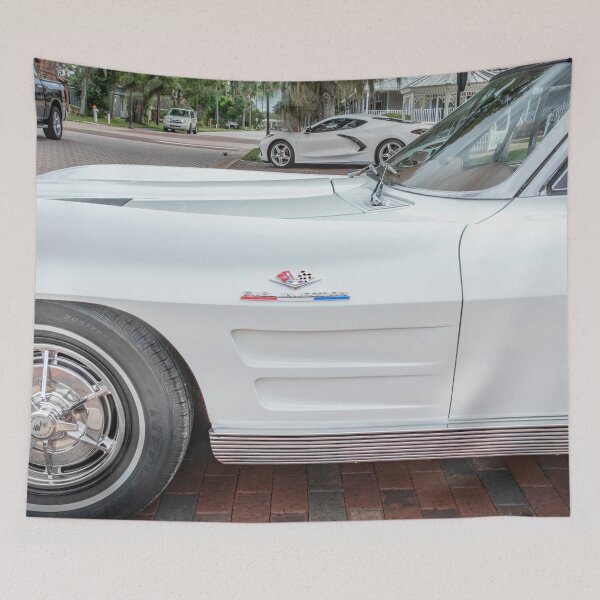 Item preview, 1963 White C2 Vette Split Window Coupe X144 designed and sold by RichFrancoCars.