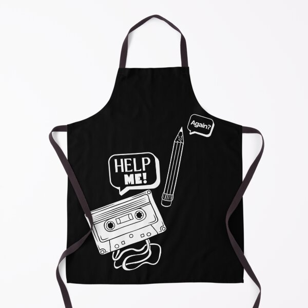 Item preview, Retro Cassette Tape and Pencil Funny 80's Music Joke designed and sold by SunandShade.