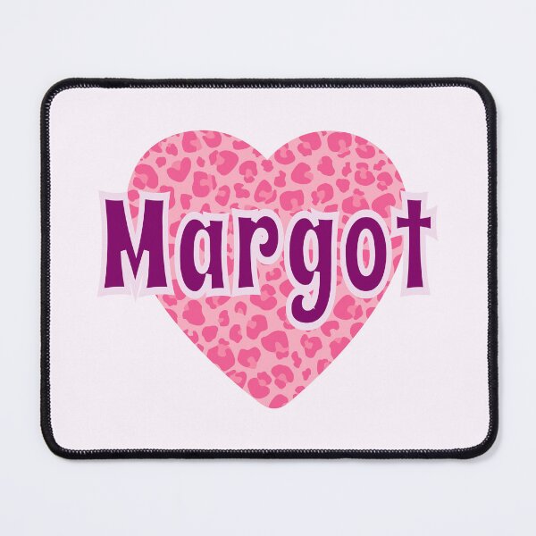 Item preview, Margot Name Pink Leopard Heart designed and sold by Jeallan Designs.