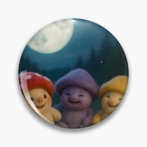 Item preview, Moonlight Snack - Full designed and sold by Happy Lil Mushroom People.