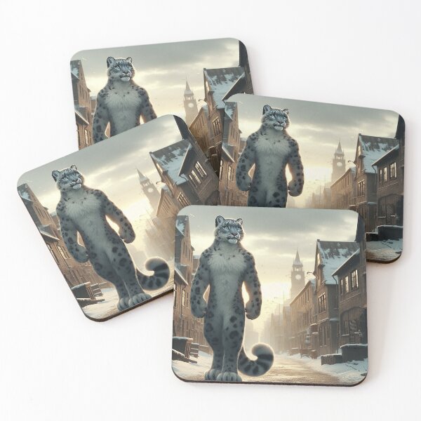 Item preview, The Snow Leopard's Walk Thru the Town designed and sold by nikkolaus.