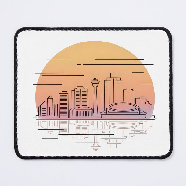 Item preview, Calgary Skyline – Minimalist Sunset Travel Souvenir Design designed and sold by Paper Drip.
