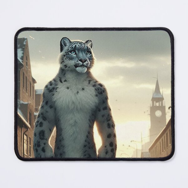 Item preview, The Snow Leopard's Walk Thru the Town designed and sold by nikkolaus.