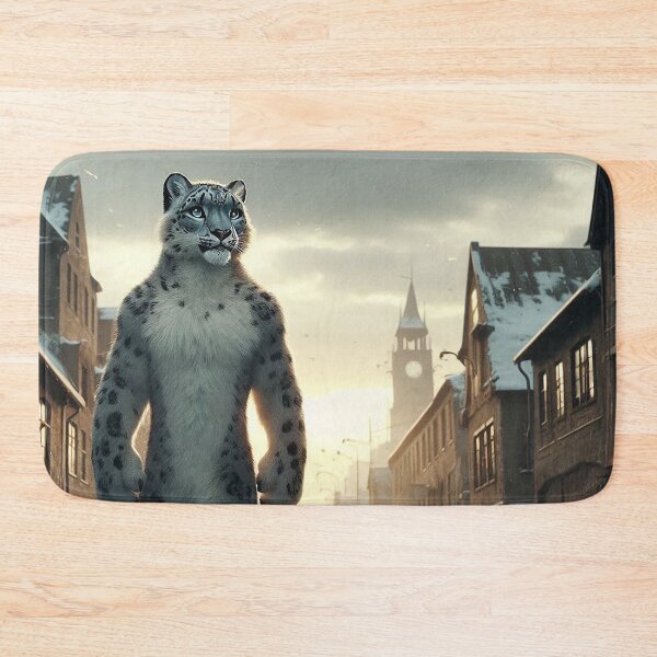 Item preview, The Snow Leopard's Walk Thru the Town designed and sold by nikkolaus.