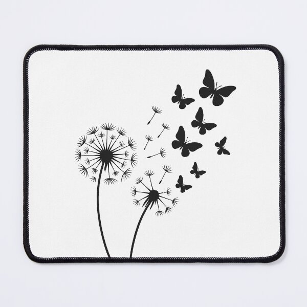 Item preview, Dandylion flight with butterflies designed and sold by EmsiPrintVault.