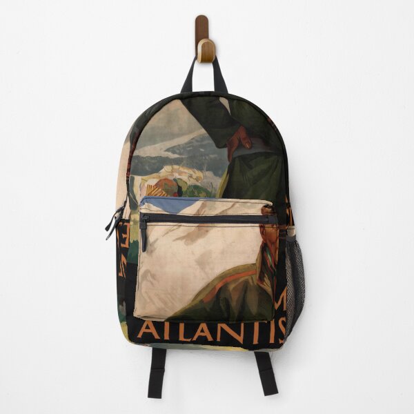 Item preview, Vintage Travel Poster | Royal Mail Line Atlantis Cruises | Art Deco Style | Arctic Adventure | Ocean Liner Tourism | 20th Century designed and sold by artofuniverse.