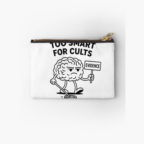 Item preview, Too Smart for Cults – Evidence Based Rational Brain designed and sold by jelonkaa.