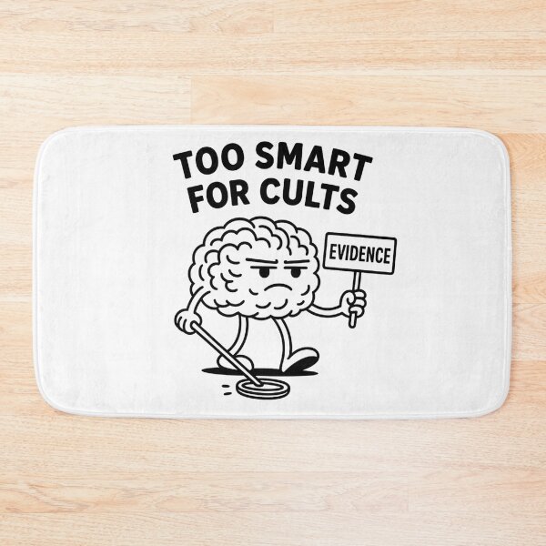 Item preview, Too Smart for Cults – Evidence Based Rational Brain designed and sold by jelonkaa.