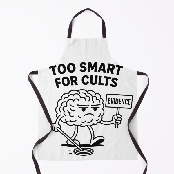 Item preview, Too Smart for Cults – Evidence Based Rational Brain designed and sold by jelonkaa.