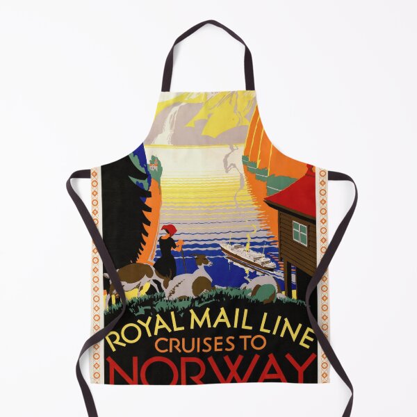 Artikelvorschau, Vintage Norwegen Kreuzfahrt Poster | Art Deco Royal Mail Line | Farbenfroher Reisedruck | Norwegische Fjorde malerische Wandkunst | Dekor des 20. Jahrhunderts entworfen und verkauft von artofuniverse.