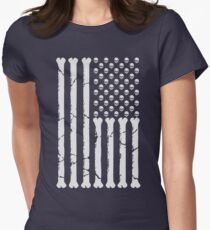 American Skulls & Bones Women's Fitted T-Shirt