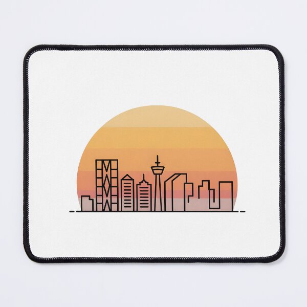 Item preview, Calgary Skyline – Minimalist Sunset Travel Souvenir Design designed and sold by Paper Drip.