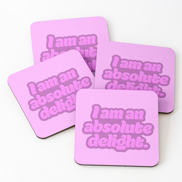 Item preview, I Am an Absolute Delight - Bubblegum designed and sold by sillyjess.
