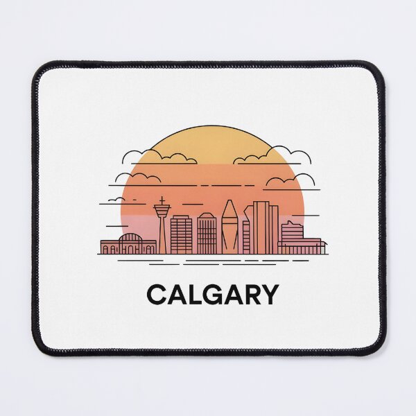 Item preview, Calgary Skyline – Minimalist Sunset Travel Souvenir Design designed and sold by Paper Drip.