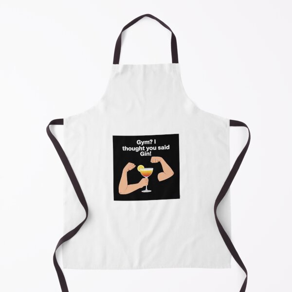 Item preview, Funny Gym Gin Sticker – Fitness Humor Design designed and sold by ArchanaKatoch.