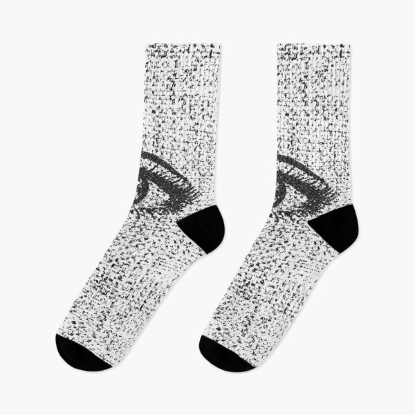 Item preview, Abstract Eye on Black White Grunge Texture designed and sold by aubrey-stevens.