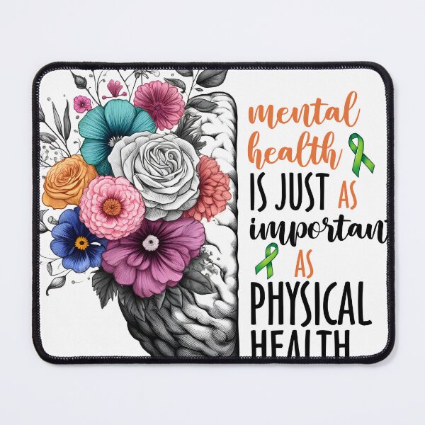 Item preview, Mental Health Is Important Awareness designed and sold by Eiwaprints.