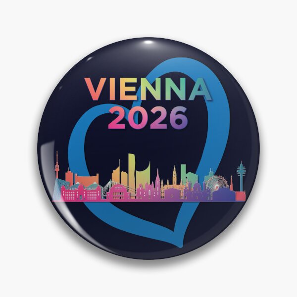 Item preview, Eurovision Song Contest 2026 - Host City Vienna - United By Music - ESC2026 - ESC26  designed and sold by Vision-Tees.