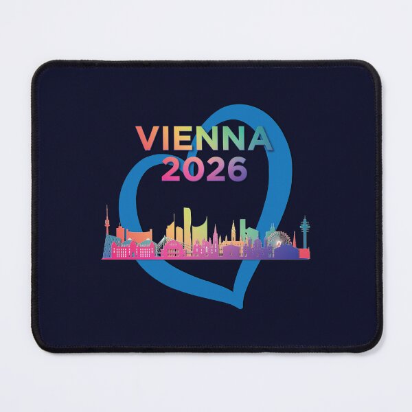 Item preview, Eurovision Song Contest 2026 - Host City Vienna - United By Music - ESC2026 - ESC26  designed and sold by Vision-Tees.