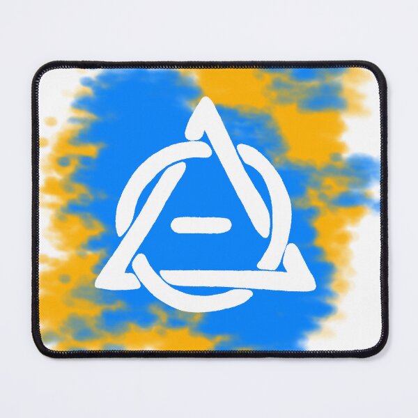 Item preview, Theta Delta Splatter [Blue/Orange] designed and sold by Defiance Of The Flesh.
