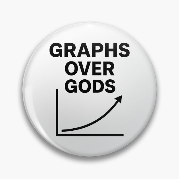 Item preview, Graphs Over Gods – Rational STEM Meme Design designed and sold by jelonkaa.