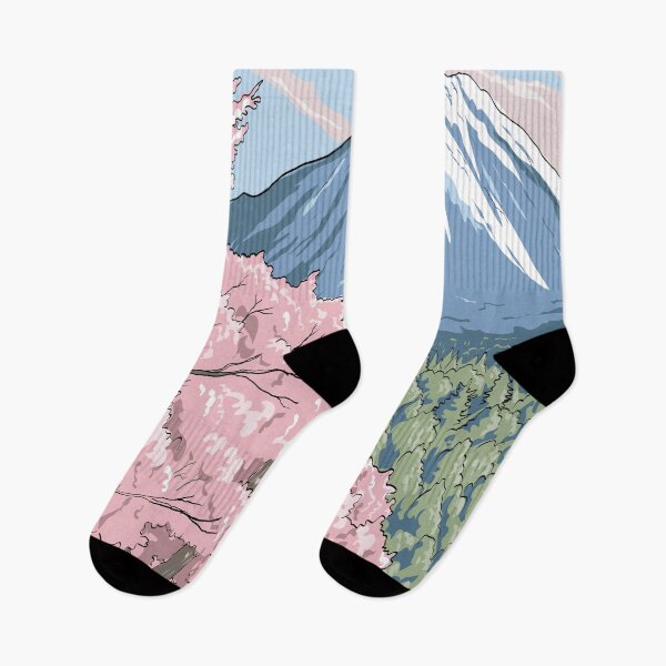 Item preview, Daisen Oki National Park Japan Illustration Travel Art Vintage designed and sold by KrisSidDesigns.