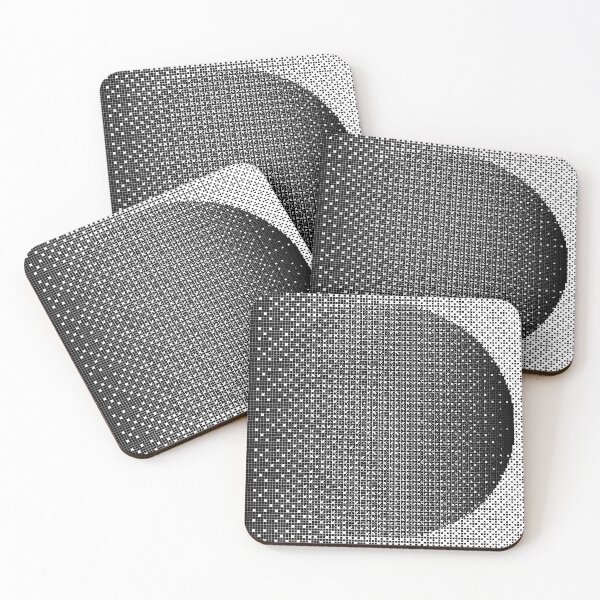 Item preview, Black Circle Halftone Dot Pattern Gradient Design designed and sold by aubrey-stevens.