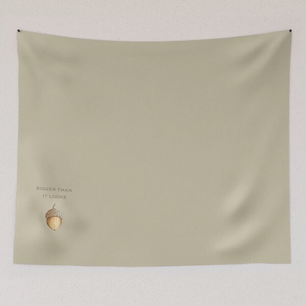 Item preview, Acorn Graphic T-Shirt with Slogan designed and sold by pink chamomile.