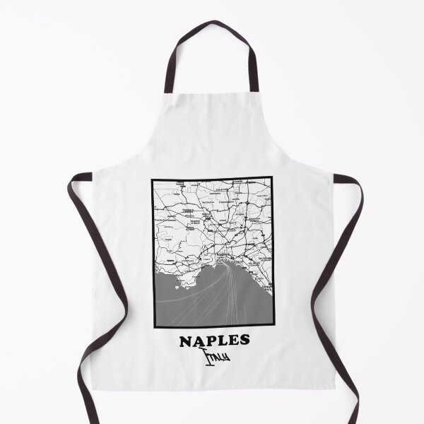 Item preview, Naples City Map – Minimal Black and White Poster designed and sold by Enea Kelo.