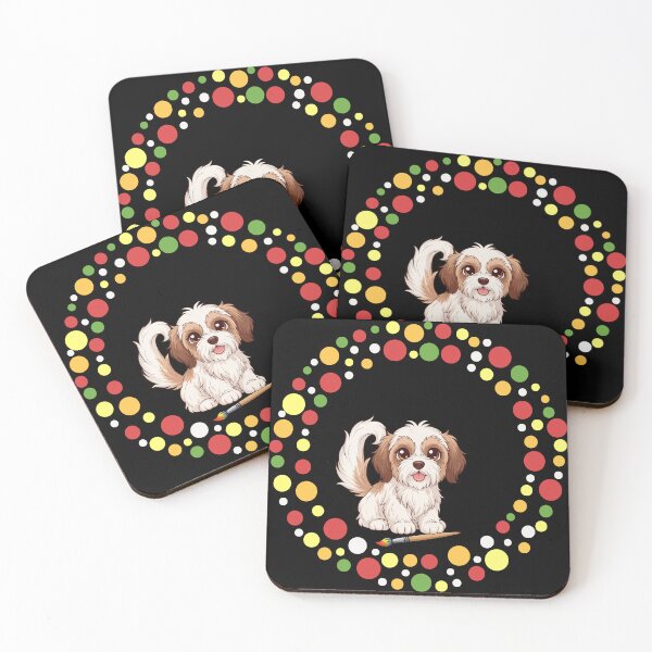 Artikelvorschau, Feiern Sie den Dot Day mit meinem Havaneser | Bunte Hundekunst entworfen und verkauft von The Real Life Symphony.