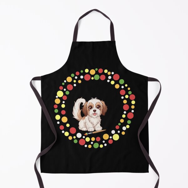 Artikelvorschau, Feiern Sie den Dot Day mit meinem Havaneser | Bunte Hundekunst entworfen und verkauft von The Real Life Symphony.