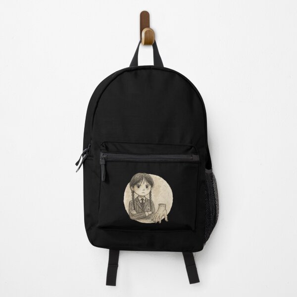 Item preview, WEDNESDAY ADDAMS SERIOUS WITH THING designed and sold by LIS AND MELIVERSO.