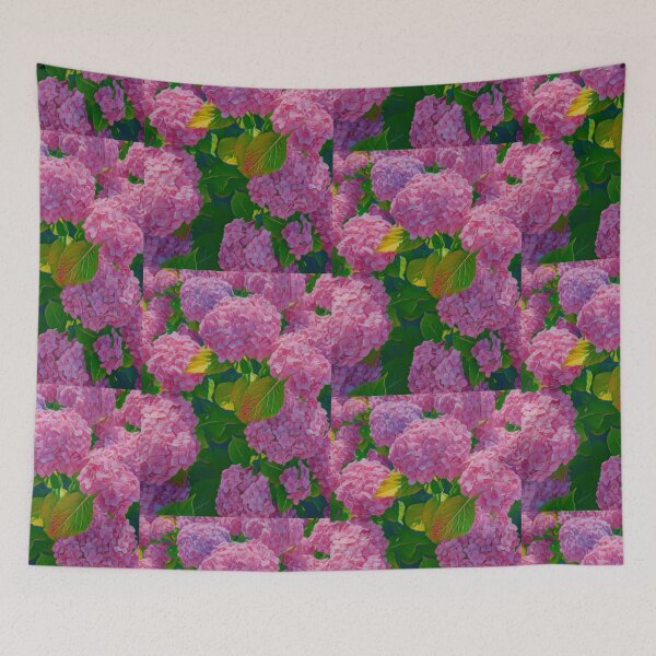 Item preview, Pink hydrangeas in full bloom designed and sold by MiKaBerlin.
