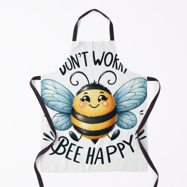 Item preview, Bee Happy Cheerful Bumble designed and sold by Eiwaprints.